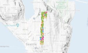 map of biodiversity in capitol hill seattle